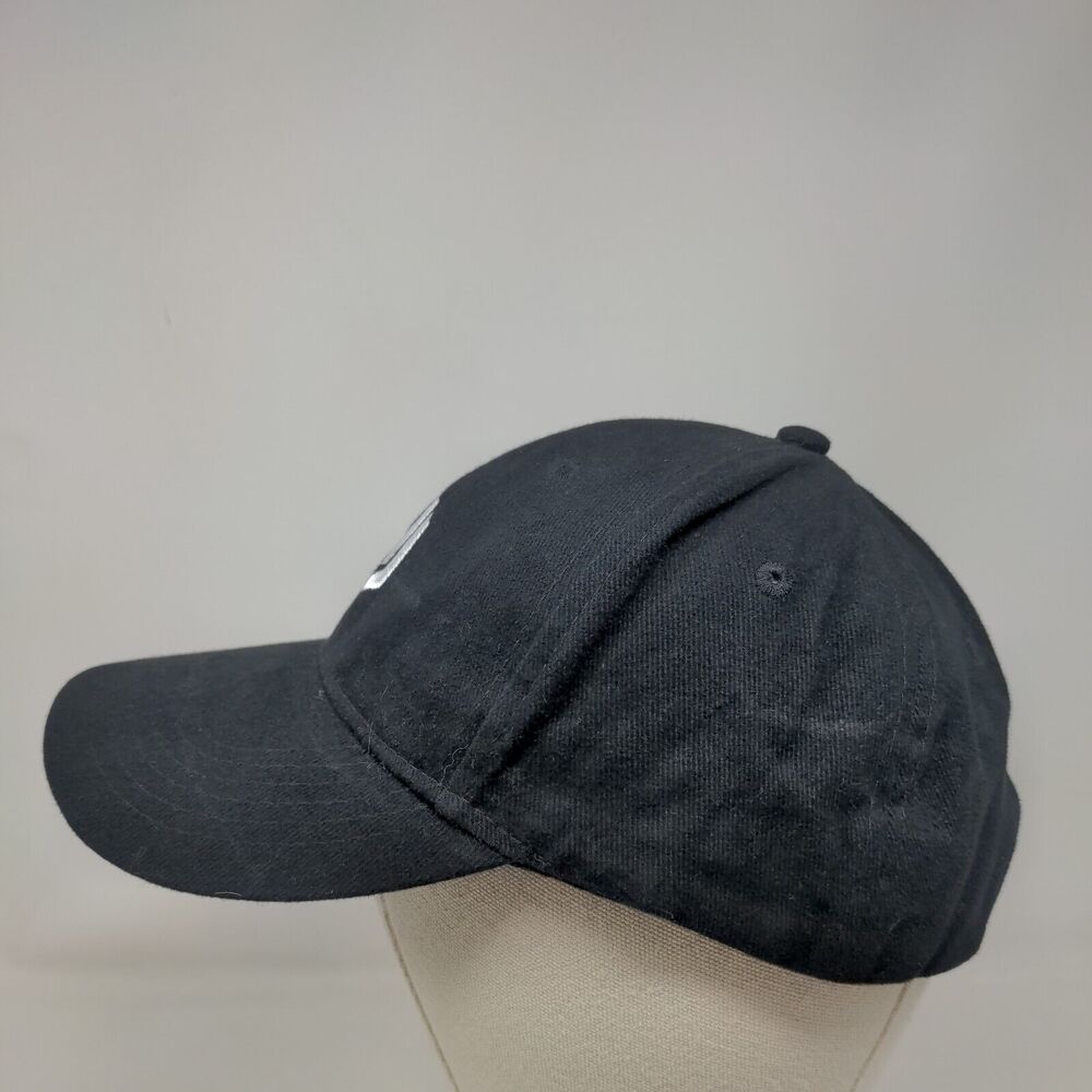 Hashi Corp Slideback Hat Black One Size Adjustable Embroidered Port & Company View 3